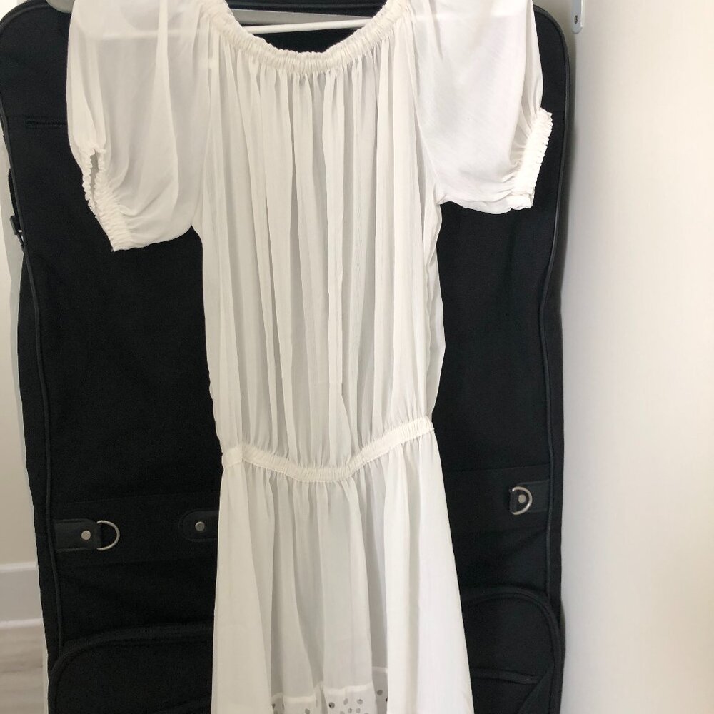 Yoins Polyester White Summer Women Dress Size M NWT